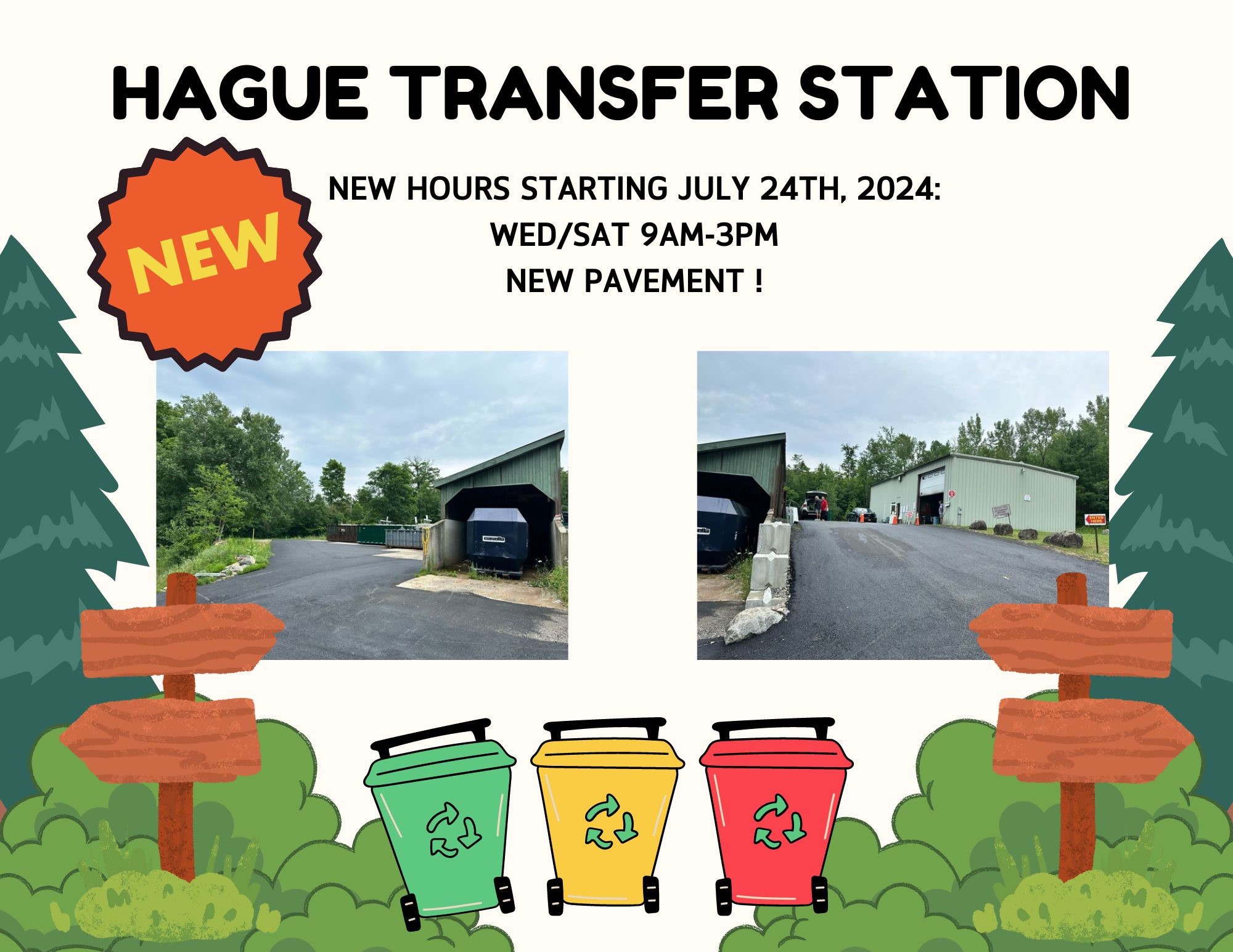 New at the Transfer Station !